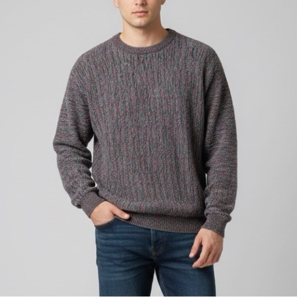 Men's Crewneck Sweater - Gray
